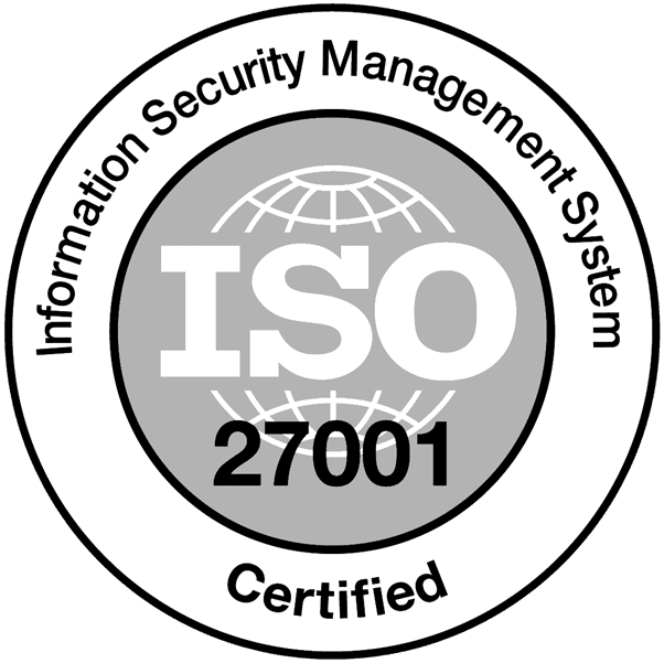 ISO 27001 Certified